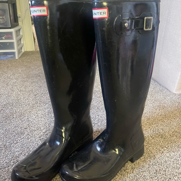 Women’s Size 9 Hunter Rain Boots - Picture 6 of 6